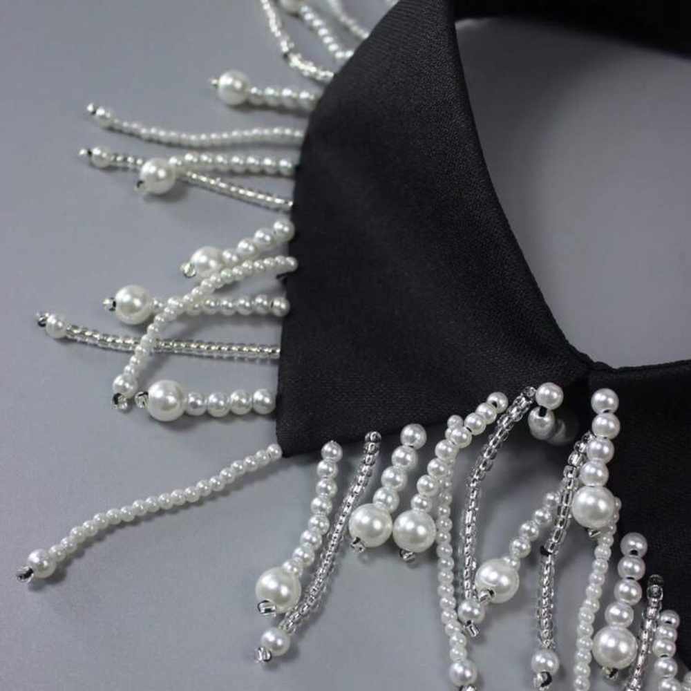 💎 Embellished Dickey Collar 💎 - Picture 2 of 3